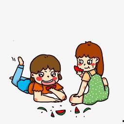 画吃瓜群众女生,描绘吃瓜群众女生的独特风采